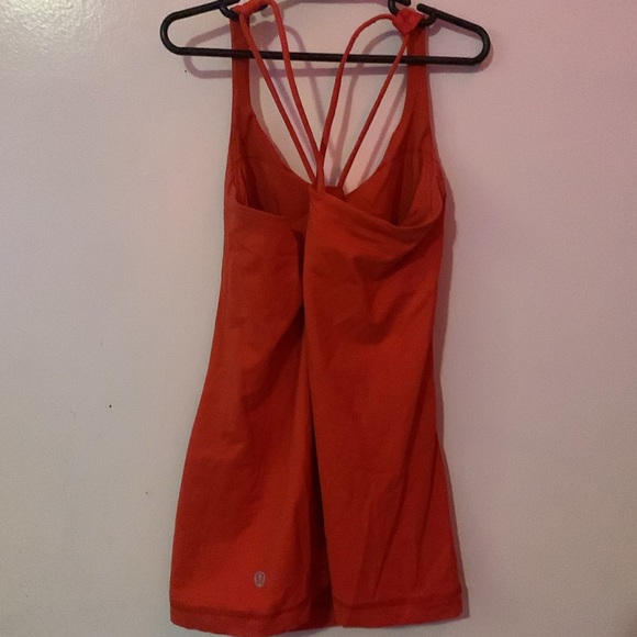 Lululemon flow tank top, strappy back. - Picture 2 of 4